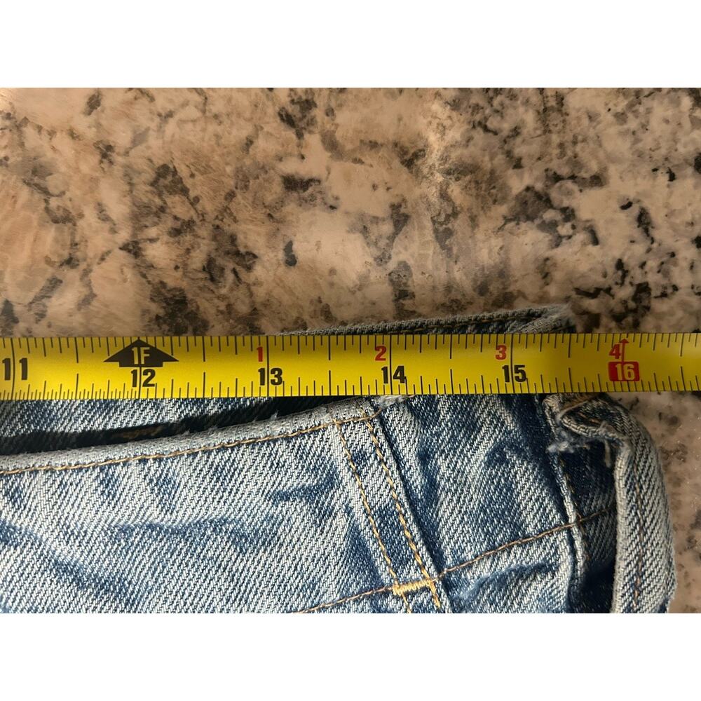 We The Free x Free People Major League Cuffed Wide Leg Jeans Cinch Women’s 31 - Picture 9 of 9